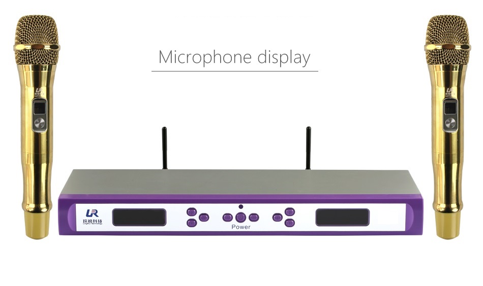 Micro Không dây Lingrui JG-18A (Vàng)