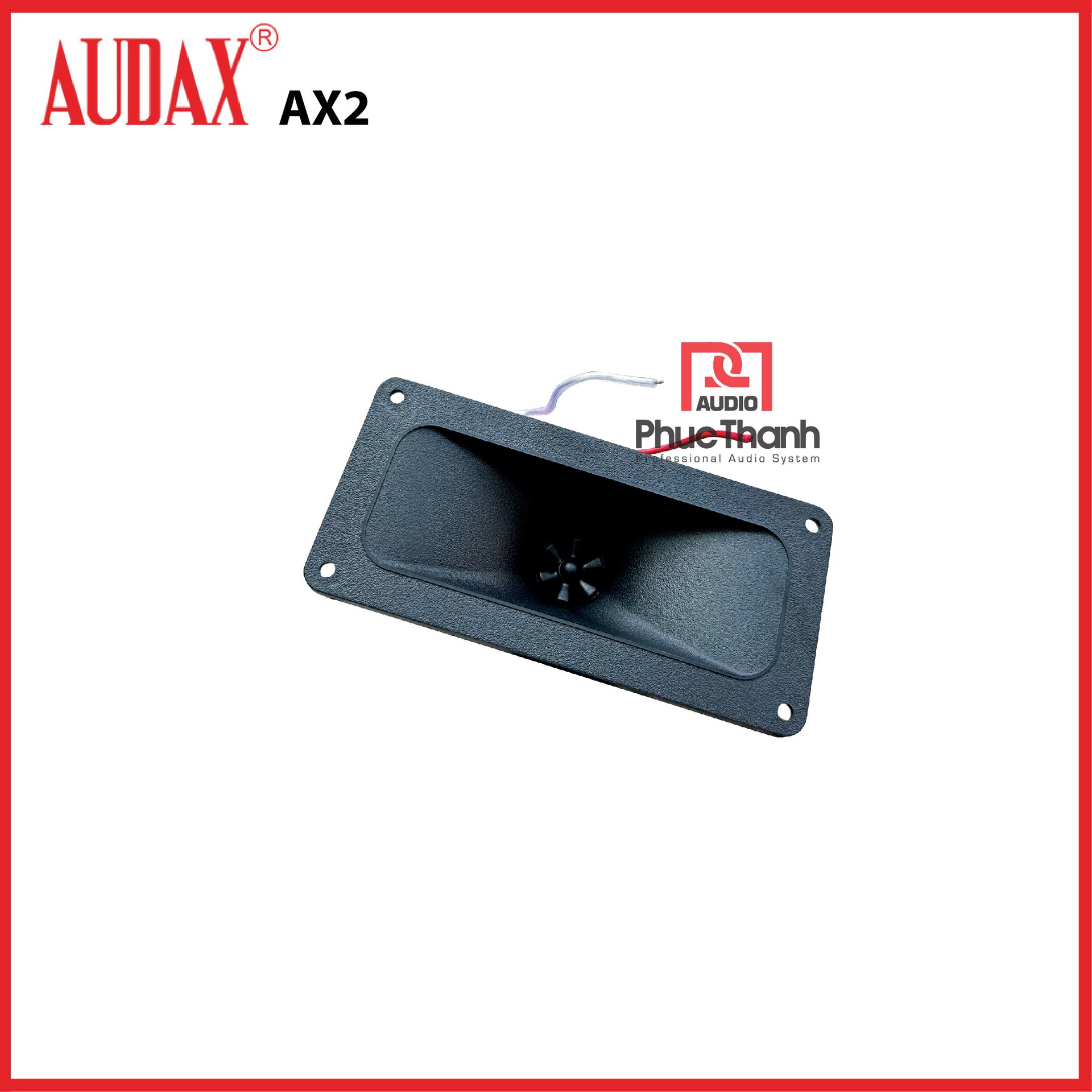 Loa Audax AX-2, có dây
